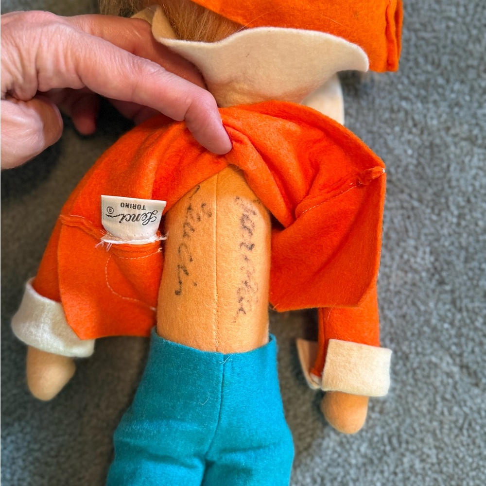 Vintage Lenci Doll, with autograph on doll